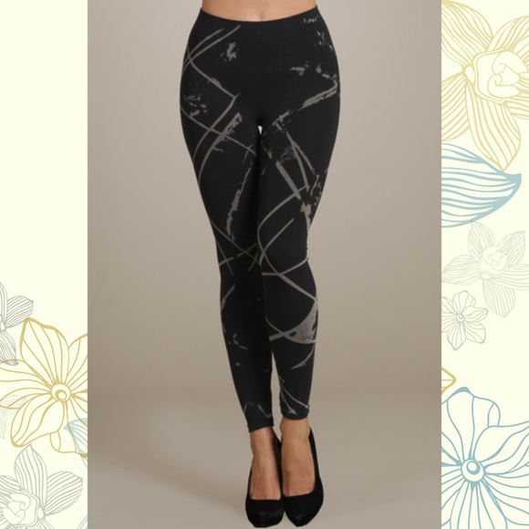 M.RENA Pants - M.Rena black styled leggins